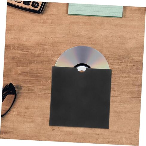 20Pcs CD DVD Sleeves Kraft Paper Envelopes for Storage DVD Paper Bags Protective CD Cases for and Organization in Saudi Arabia