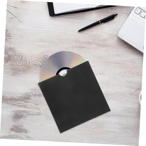 20Pcs CD DVD Sleeves Kraft Paper Envelopes for Storage DVD Paper Bags Protective CD Cases for and Organization in Saudi Arabia
