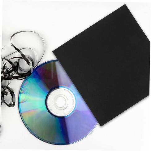 Uonlytech 12 قطعة من حامل مظاريف الأقراص المضغوطة وأكمام أقراص DVD لتخزين بطاقات الزفاف وتنظيم المستندات، تصميم أنيق محمول مع خيارات التخصيص in Saudi Arabia