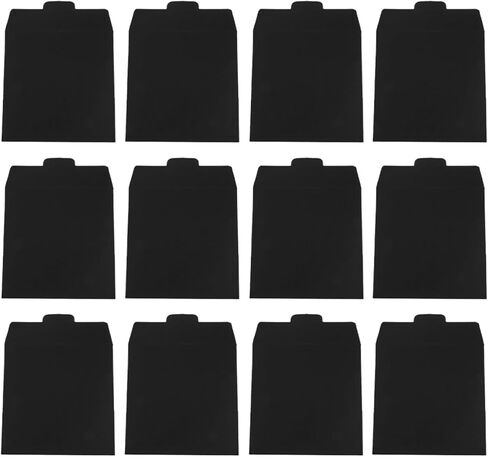 Uonlytech 12Pcs CD Sleeves Holder Cardboard Storage Envelopes for Dvds Documents Portable Multifunctional Design for Weddings Organizing Collections in Saudi Arabia