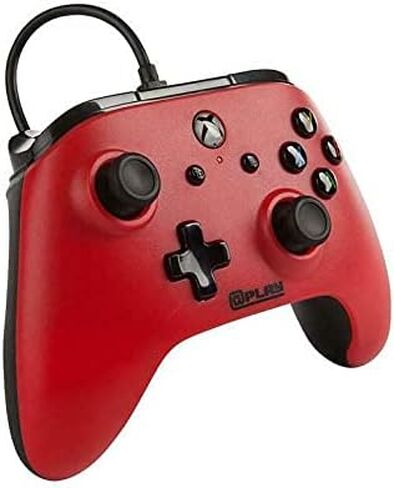 وحدة تحكم Xbox One السلكية - باللون الأحمر لأجهزة Xbox One وWindows 10 in Saudi Arabia