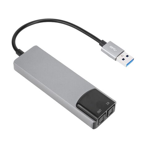 بطاقة صوت LAISANIM 7.1 USB مع بطاقة صوت رقمية خارجية لجهاز الكمبيوتر المحمول، ستيريو في محول قناة 7.1 لمحبي الموسيقى in Kuwait