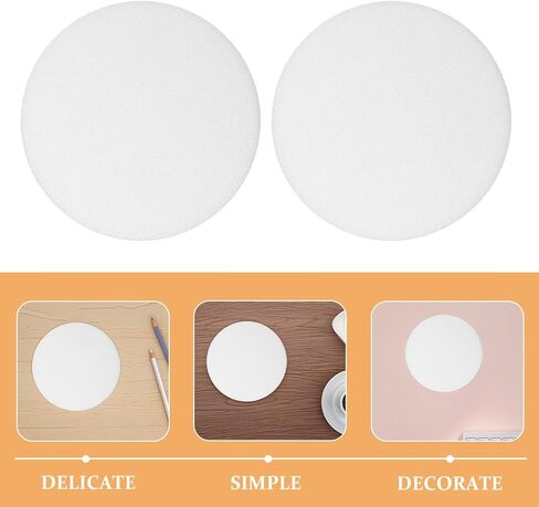 POPETPOP 4pcs Anti-glare Ceiling Light Shade Diffuser for Recessed Spotlights Lamp Cover Replacement Decorative Plastic Fixture in Saudi Arabia