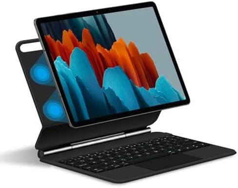 Keyboard Case for Samsung Galaxy Tab S9 S10 Ultra (SM-X910/X916/X920/X926) 14.6inch Tablet, Magic-Style Keyboard with Multi-Touch Trackpad-Floating Cantilever Stand-Magnetic Case in Saudi Arabia