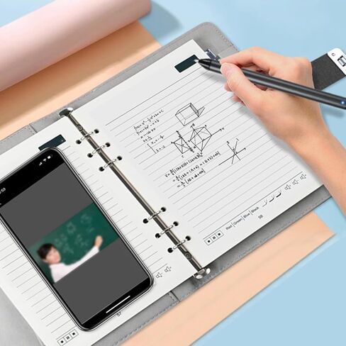 Writing Digital Smart Pen Notebook with Real Time Sync, AI Drawing, Voice Drawing, Easy Sharing, Translation, Playback, Offline Cache for Android (Brown) in Saudi Arabia