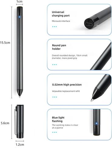 Writing Digital Smart Pen Notebook with Real Time Sync, AI Drawing, Voice Drawing, Easy Sharing, Translation, Playback, Offline Cache for Android (Brown) in Saudi Arabia