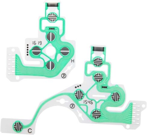 استبدال لوحة المفاتيح المرنة لوحدة التحكم في الأفلام الموصلة PCB JDS-001 JDS-011 أزرار استبدال لوحة الدائرة النحيفة لأجزاء إصلاح Sony PS4 (JDS-001 JDS-011) in Saudi Arabia