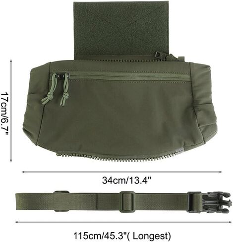 Tactical Hand Warmer, Foldable Hand Warmer Pouch Molle Warmer Bag with Hook&Loop for Outdoor Winter Hunting Camping Hiking Fishing in Saudi Arabia