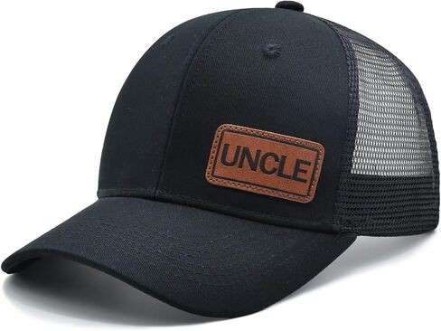 Uncle Hat for Men, Gifts for Uncles, Adjustable Uncle Trucker Cap for Father's Day Birthday Gift in Saudi Arabia