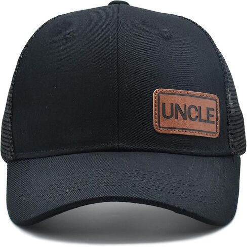 Uncle Hat for Men, Gifts for Uncles, Adjustable Uncle Trucker Cap for Father's Day Birthday Gift in Saudi Arabia