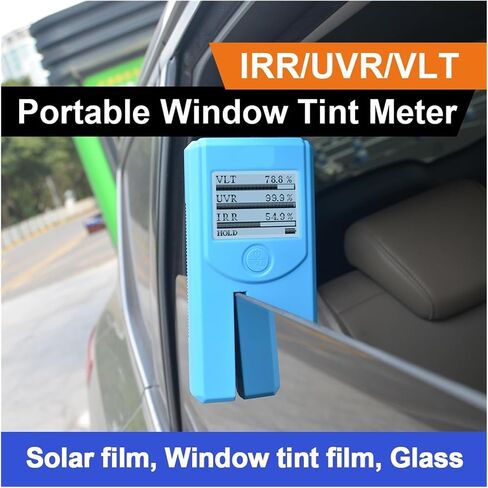 Window Tint Meter Solar Transmission Meters LS163A Stick-Film Glass Rotatable Display UV 365nm and IR 1400nm VLT 6mm Thickness with Automatic Calibration(LS163) in Kuwait
