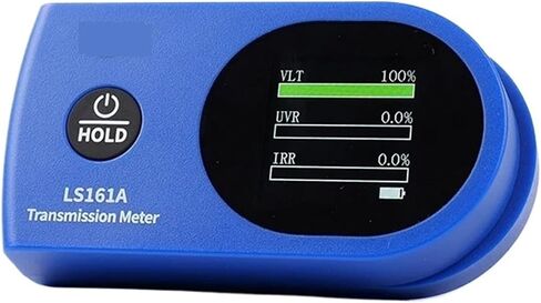 Window Tint Meter Tesr VLT UV IR Transmission LS161 LS161A LS161H Solar Film Tester for Cars with Automatic Calibration(LS161) in Kuwait
