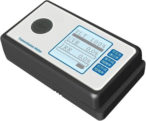 Portable Solar Film Transmission Meter Test Window Tint with UV IR Rejection Visible Light Transmittance with Automatic Calibration(LS160) in Kuwait