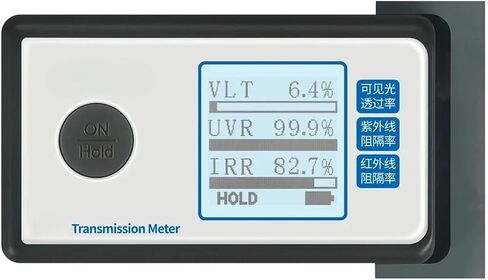 Portable Solar Film Transmission Meter Test Window Tint with UV IR Rejection Visible Light Transmittance with Automatic Calibration(LS160) in Kuwait