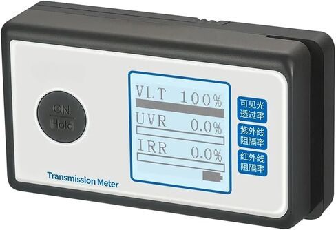 Portable Solar Film Transmission Meter Test Window Tint with UV IR Rejection Visible Light Transmittance with Automatic Calibration(LS160) in Kuwait