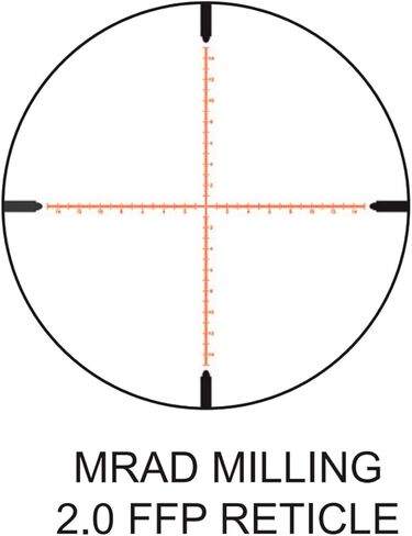 SIG SAUER Tango-MSR 2-12x44mm أنبوب 34 مم F1/المستوى البؤري الأول عالي التكبير متين مقاوم للصدمات ومقاوم للماء ومضاد للضباب للصيد الأسود - أغطية العدسات وحامل Alpha-MSR 34 مم 1.232 بوصة متضمن in Kuwait