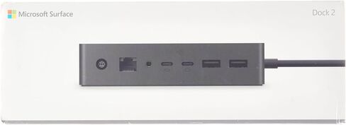 Microsoft Surface Dock 2 (4X USB-C، 2X USB-A، منفذ Gigabit Ethernet، منفذ صوت) in Kuwait