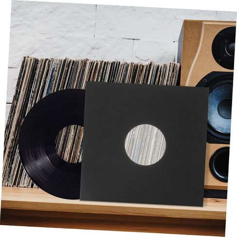 VICASKY 8pcs Vinyl Record Sleeves Kraft Paper Anti-Static Protector Bags Double-Layer Inner Sleeves for Vinyl Records Music Album Covers in Saudi Arabia