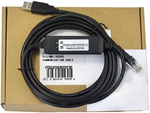 USB-PRONET-E Applicable Servo Drive Debugging Cable Programming Cable Data Cable Eco-Friendly Cable Download Cable Dual Chip Design Industrial Grade 3 Meter in Saudi Arabia