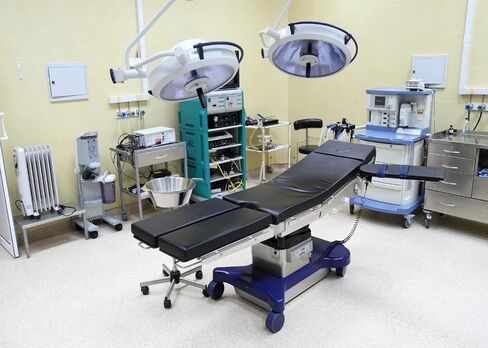 BELECO Hospital Backdrop 7x5ft Fabric Modern Operating Room Backdrop Doctor Surgery Anesthesia Bed Inspection Equipment Photo Background for Doctor Nurse Artistic Portrait Photoshoot Studio Props in Saudi Arabia
