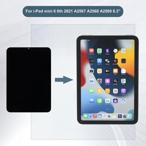 شاشة LCD رقمية متوافقة مع iPad mini 6 6th 2021 A2567 A2568 A2569 8.3 بوصة شاشة LCD تعمل باللمس مع أدوات in Saudi Arabia