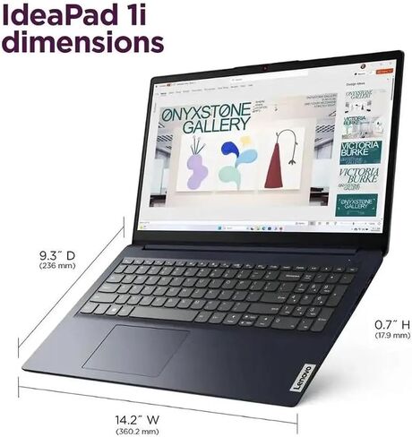 لاب توب لينوفو ايدياباد 1i بشاشة لمس 15.6 بوصة فل اتش دي، انتل كور i5-1334U، 16 جيجا DDR4، 512 جيجا اس اس دي، انتل ايريس Xe جرافيك، ويندوز 11 هوم، ابيس بلو، 83B40001US in Saudi Arabia