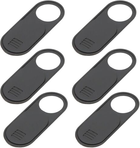 Car Interior Camera Privacy Cover, 6 Pack Sliding Blockers, Black ABS, for 2017-2023 in Saudi Arabia