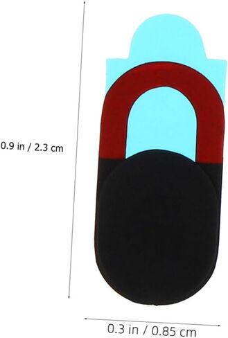 TEHAUX 6Pcs Webcam Cover Slide for Laptop Tablet Phone Hacking Privacy Protection Easy Install Detach Durable Convenient in Saudi Arabia