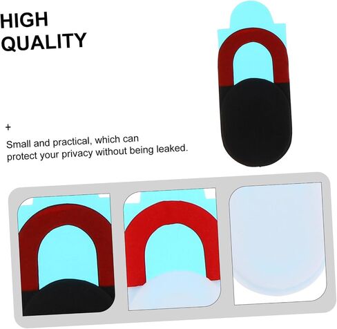 TEHAUX 6Pcs Webcam Cover Slide for Laptop Tablet Phone Hacking Privacy Protection Easy Install Detach Durable Convenient in Saudi Arabia