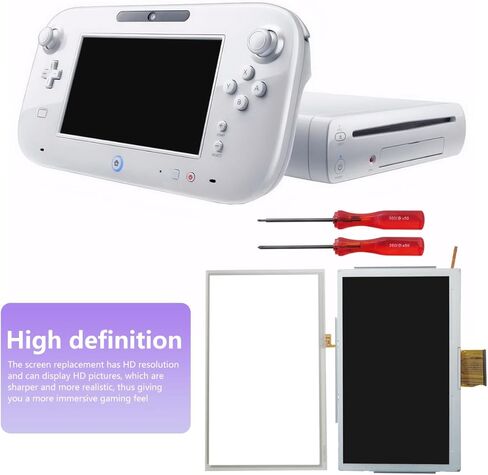 استبدال محول رقمي لشاشة تعمل باللمس من Xspeedonline لجهاز ألعاب Nintendo Wii U، مع شاشة عرض LCD ومفك براغي in Saudi Arabia