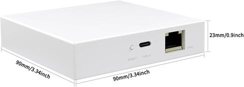 Eujgoov 3.0 Smart Home Hub Wired Ethernet Gateway with Voice Control Remote Access RJ45 Network Port in Saudi Arabia