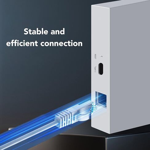 Eujgoov 3.0 Smart Home Hub Wired Ethernet Gateway with Voice Control Remote Access RJ45 Network Port in Saudi Arabia
