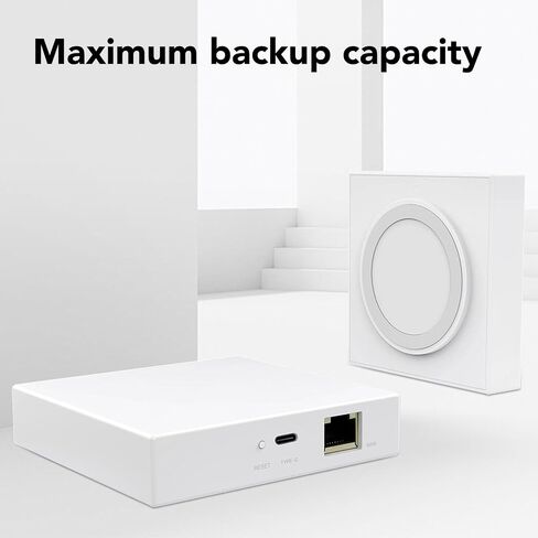 Eujgoov 3.0 Smart Home Hub Wired Ethernet Gateway with Voice Control Remote Access RJ45 Network Port in Saudi Arabia
