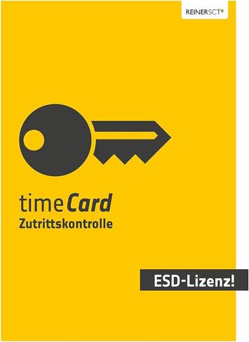 timeCard (الإصدار 10) - Abonnement-Lizenz (1 سنة) - 10 Mitarbeiter in Kuwait