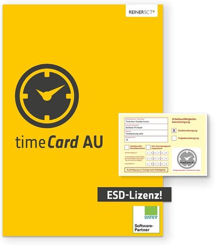 ESD REINER SCT timeCard AU 10 Mitarbeiterlizenzen in Kuwait