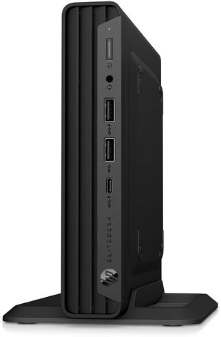 كمبيوتر مكتبي صغير HP EliteDesk 800 G6، Intel Gen 10th Core i5-10500T، ذاكرة الوصول العشوائي 16 جيجابايت، 512 جيجابايت SSD، دعم 4K، Displayport، RJ-45، Wi-Fi، BT، Windows 11 Pro (متجدد) in Saudi Arabia