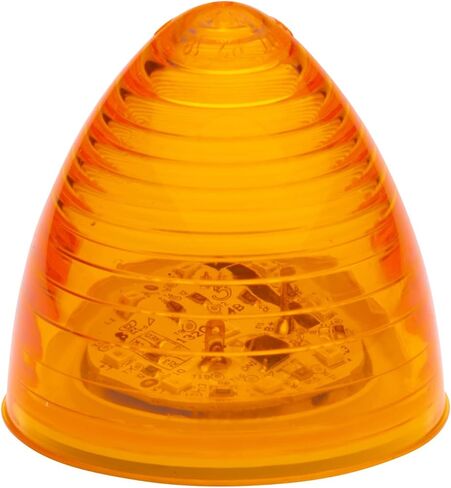 Grote 46893 Chrome-Armored Clearance Marker Light - Amber in Kuwait