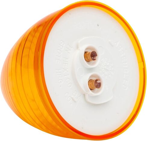 Grote 46893 Chrome-Armored Clearance Marker Light - Amber in Kuwait
