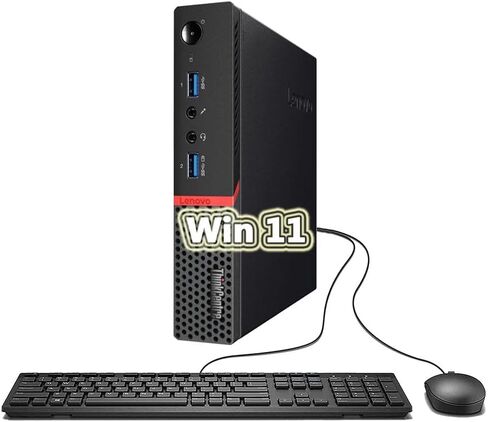 Lenovo ThinkCentre M900 Mini PC Win11، M900 Tiny Desktop Computer، Intel Core i5-6500، ذاكرة الوصول العشوائي 8 جيجابايت، 256 جيجابايت SSD، DisplayPort، لوحة مفاتيح RGB (متجددة) in Saudi Arabia