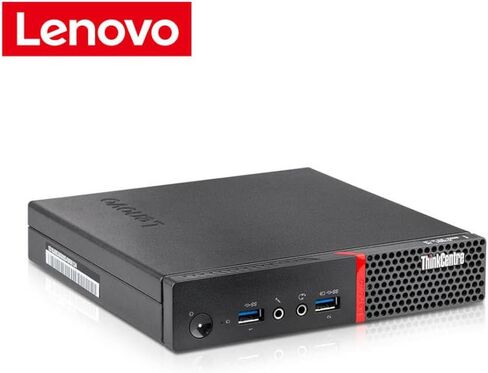كمبيوتر لينوفو ثينك سنتر M900 تايني كمبيوتر مكتبي صغير - انتل كور i5-6500T، ذاكرة وصول عشوائي 16 جيجا، 512 جيجا اس اس دي، منفذ عرض، واي فاي، BT، ويندوز 11 برو (متجدد) in Saudi Arabia