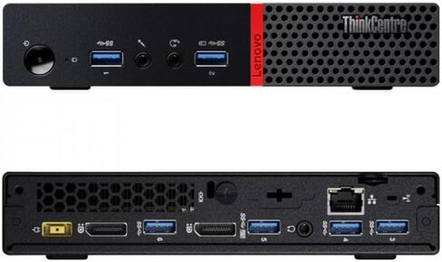 كمبيوتر لينوفو ثينك سنتر M900 تايني كمبيوتر مكتبي صغير - انتل كور i5-6500T، ذاكرة وصول عشوائي 16 جيجا، 512 جيجا اس اس دي، منفذ عرض، واي فاي، BT، ويندوز 11 برو (متجدد) in Saudi Arabia