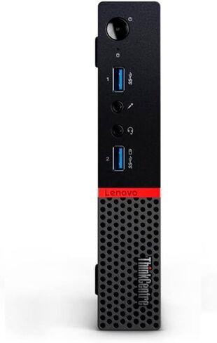 كمبيوتر لينوفو ثينك سنتر M900 تايني كمبيوتر مكتبي صغير - انتل كور i5-6500T، ذاكرة وصول عشوائي 16 جيجا، 512 جيجا اس اس دي، منفذ عرض، واي فاي، BT، ويندوز 11 برو (متجدد) in Saudi Arabia