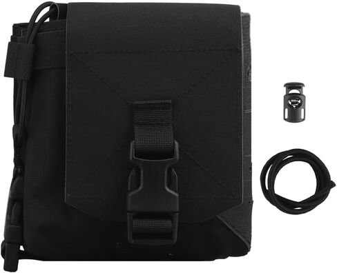 Molle Large Multifunctional Sub Pouch, Tactical 5.56 Magazine Pouch Radio Storage Bag 2 in 1 for Duty Belt Vest in Kuwait