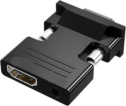 HDMI-Compatible to V/GA Adapter with 3.5mm Cable for PC TV Box Projector HDTV 1080P Converter(VGA to HDTV) in Saudi Arabia