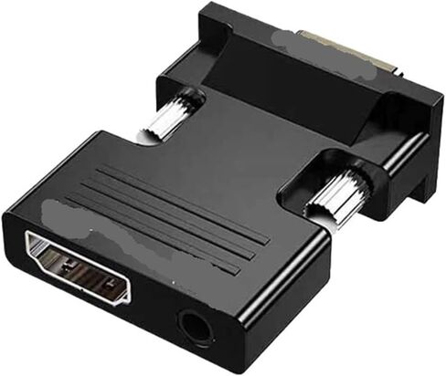 HDMI-Compatible to V/GA Adapter with 3.5mm Cable for PC TV Box Projector HDTV 1080P Converter(VGA to HDTV) in Saudi Arabia