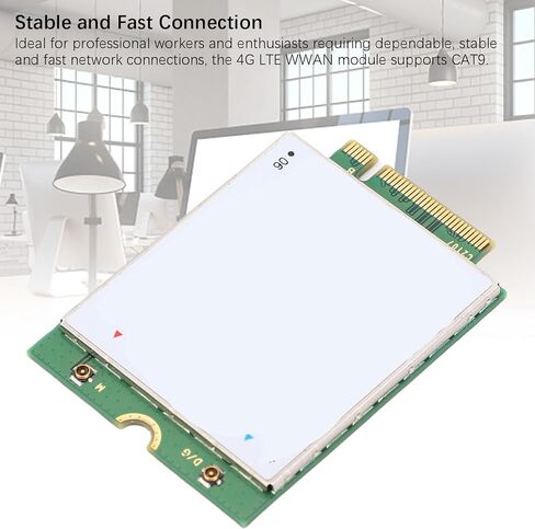وحدة VBESTLIFE 4G LTE، وحدة CAT 9 450Mbps WWAN لأجهزة الكمبيوتر المحمولة ThinkPad X280 X390 X395 X13 T480 T490 T495 T14، مع واجهة M.2 in Kuwait