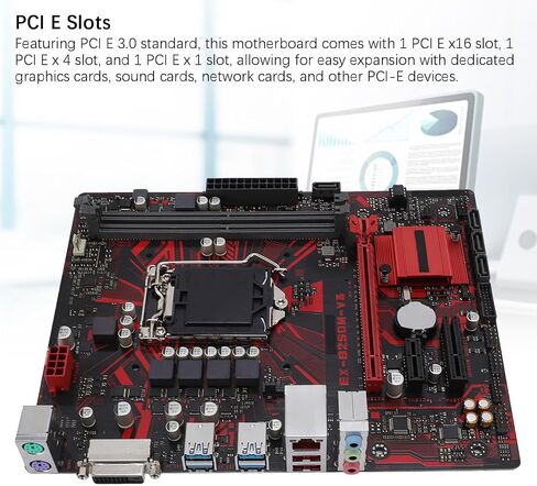 اللوحة الأم لسطح المكتب B250M V3، فتحة M ATX 2 DDR4 DIMM لمعالج LGA 1151 الجيل السابع السابع Core i7 i5 i3 14nm CPU، مع PCI E 3.0، ومخرج DVI، ورقاقة صوت ALC887 ذات 8 قنوات in Kuwait