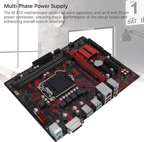 اللوحة الأم لسطح المكتب B250M V3، فتحة M ATX 2 DDR4 DIMM لمعالج LGA 1151 الجيل السابع السابع Core i7 i5 i3 14nm CPU، مع PCI E 3.0، ومخرج DVI، ورقاقة صوت ALC887 ذات 8 قنوات in Kuwait