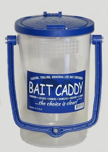 Universal Live Bait Container. Clear, Portable, Floating, and Trolling usable Spring, Summer, Fall and Winter in Saudi Arabia