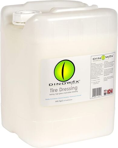 Dinowax Tire Dressing | High Gloss Long Lasting Automotive Dressing | Professional-Grade (640 Oz) in Saudi Arabia